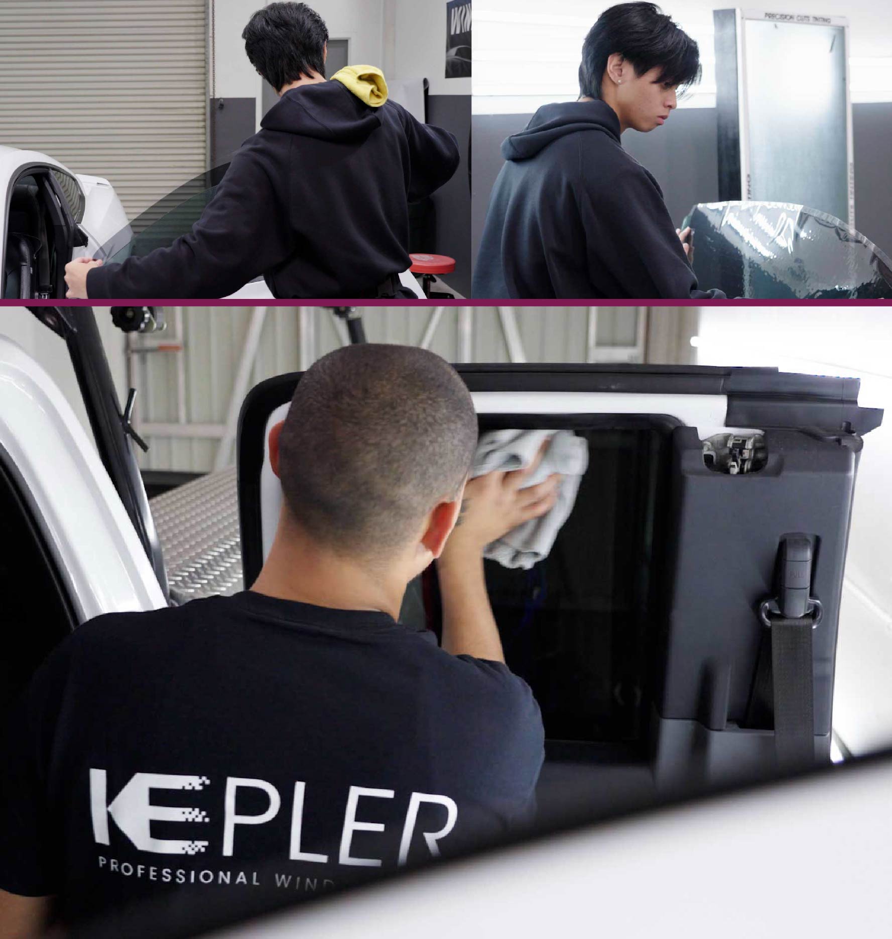 Kepler Dealer Installing Automotive Window Tint in Hawaii
