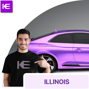 Professional Car Window Tinting Illinois Specialist in Action