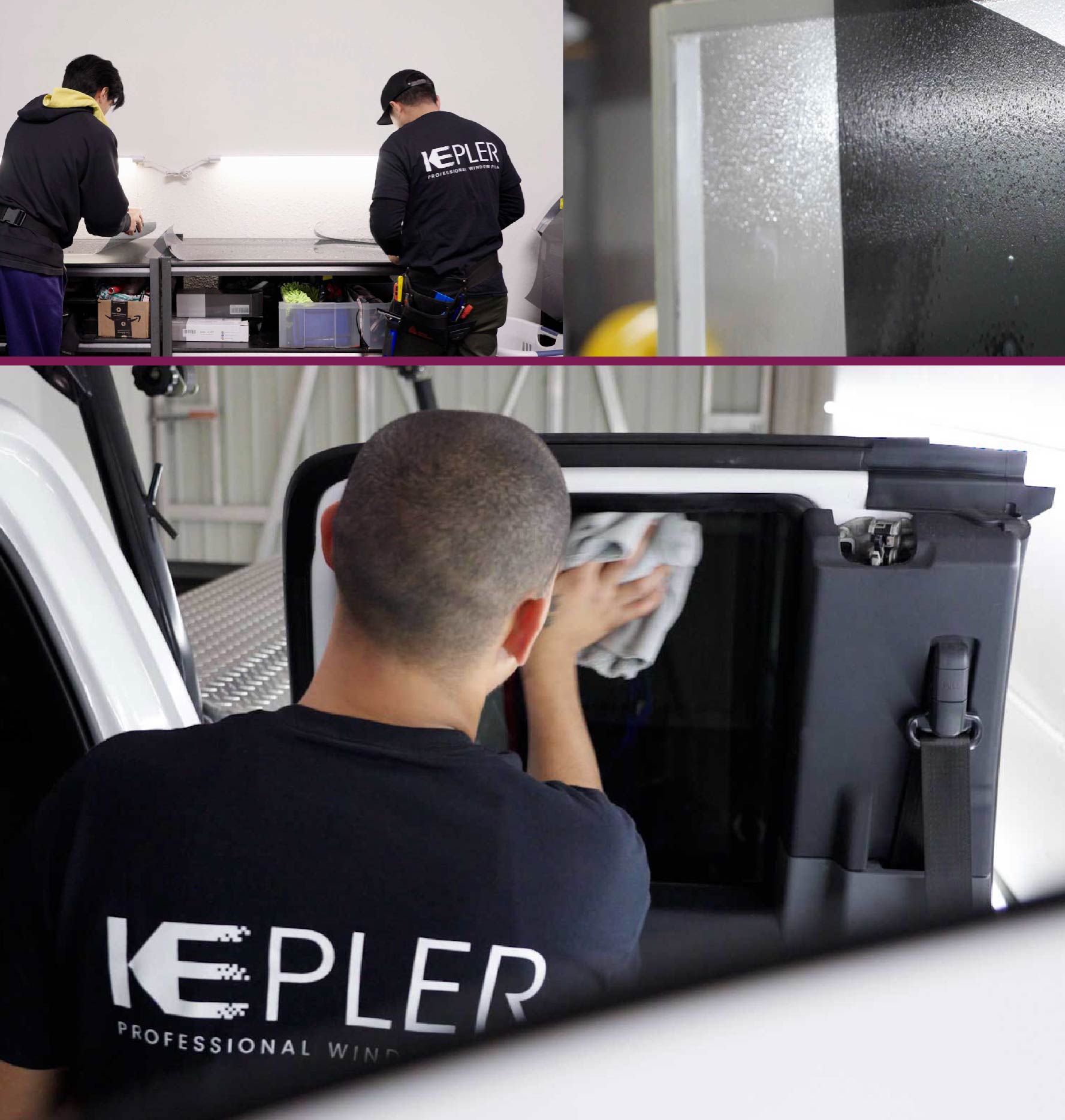 Kepler Dealer Installing Automotive Window Tint in Indiana