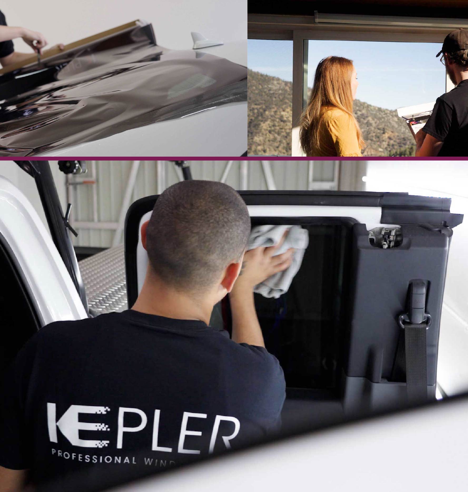 Maine - Car Window Tinting Kepler Dealer Installing Automotive Window Tint in Maine