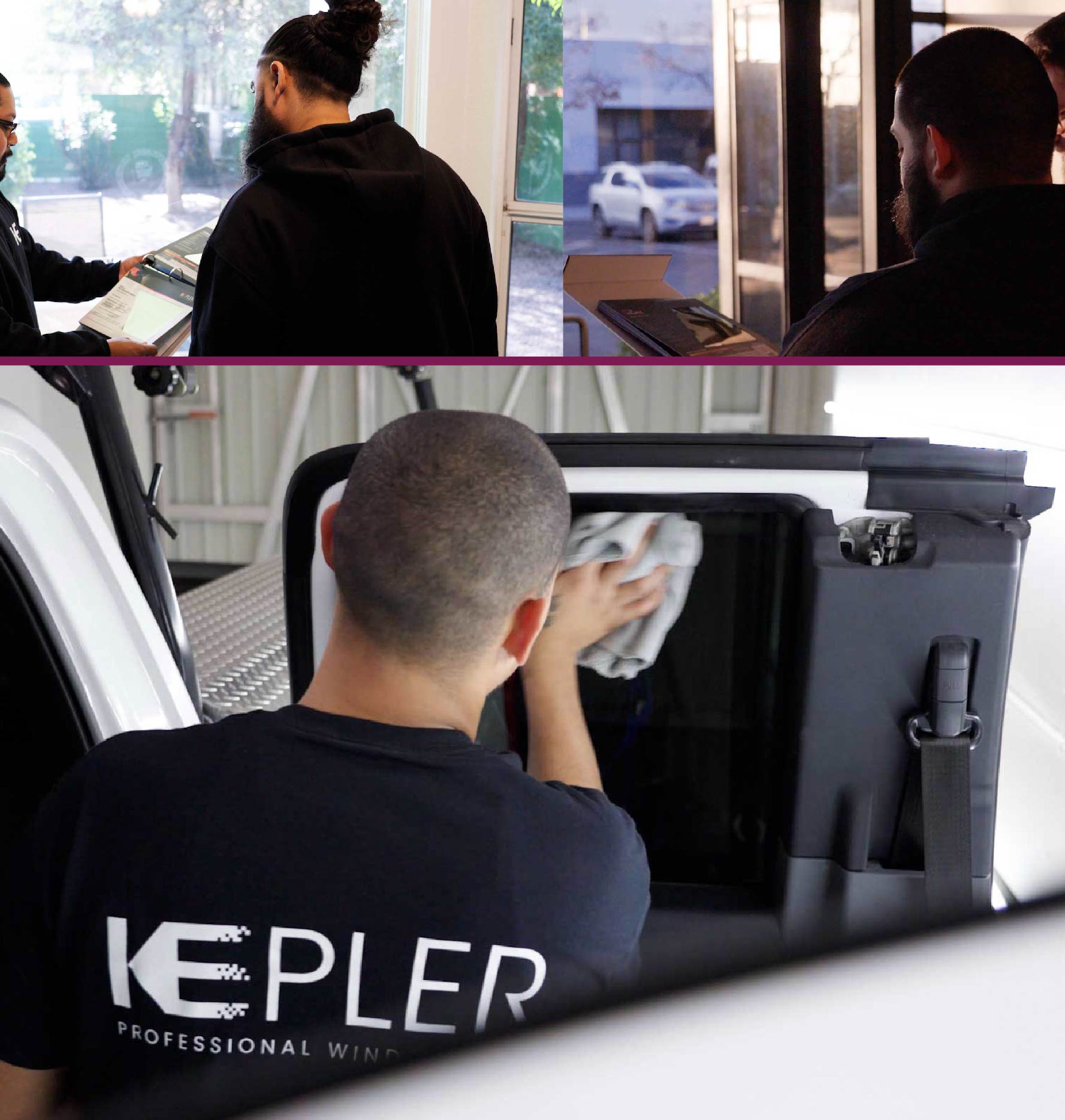 Kepler Dealer Installing Automotive Window Tint in Minnesota