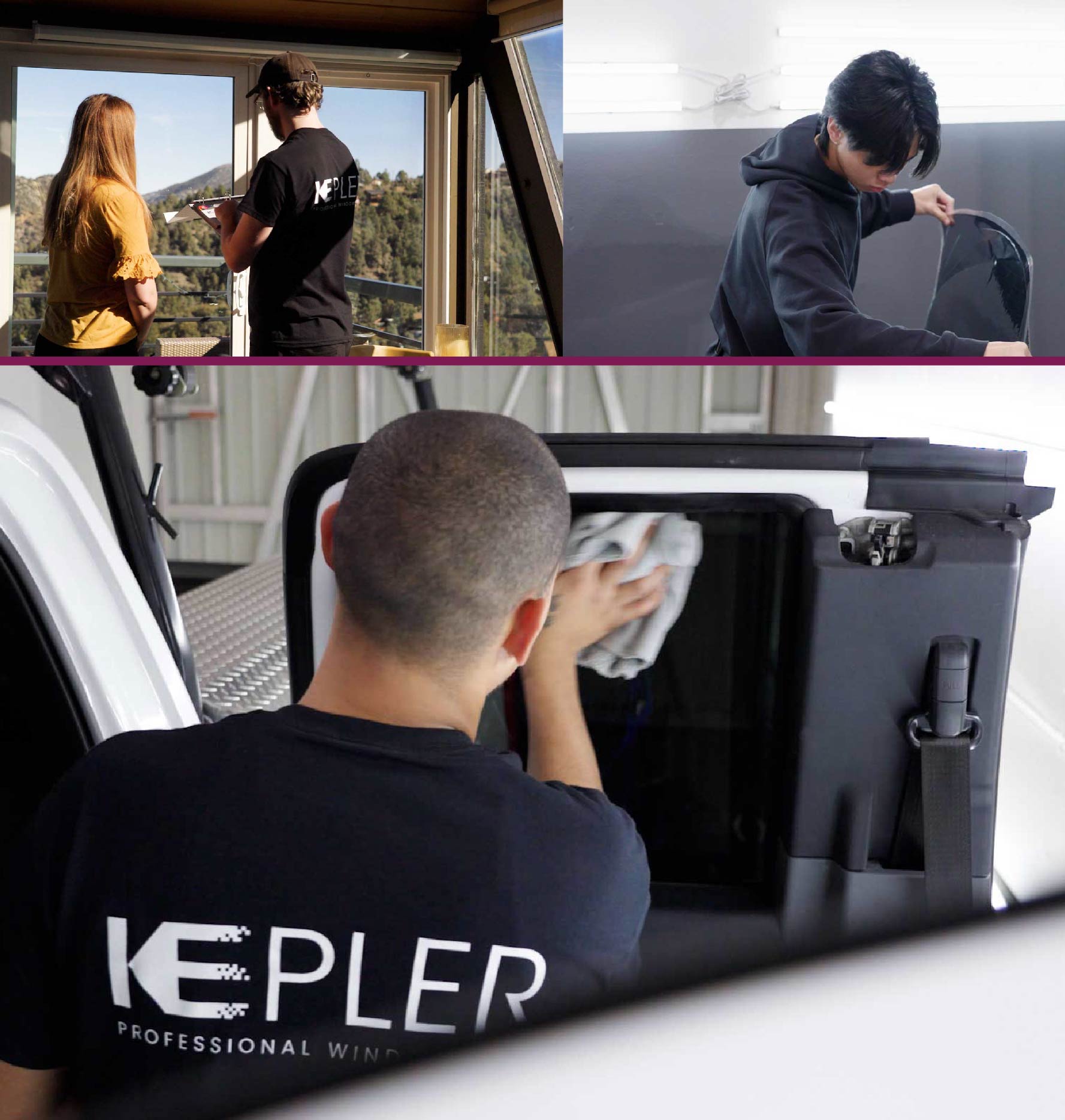 Kepler Dealer Installing Automotive Window Tint in Virginia