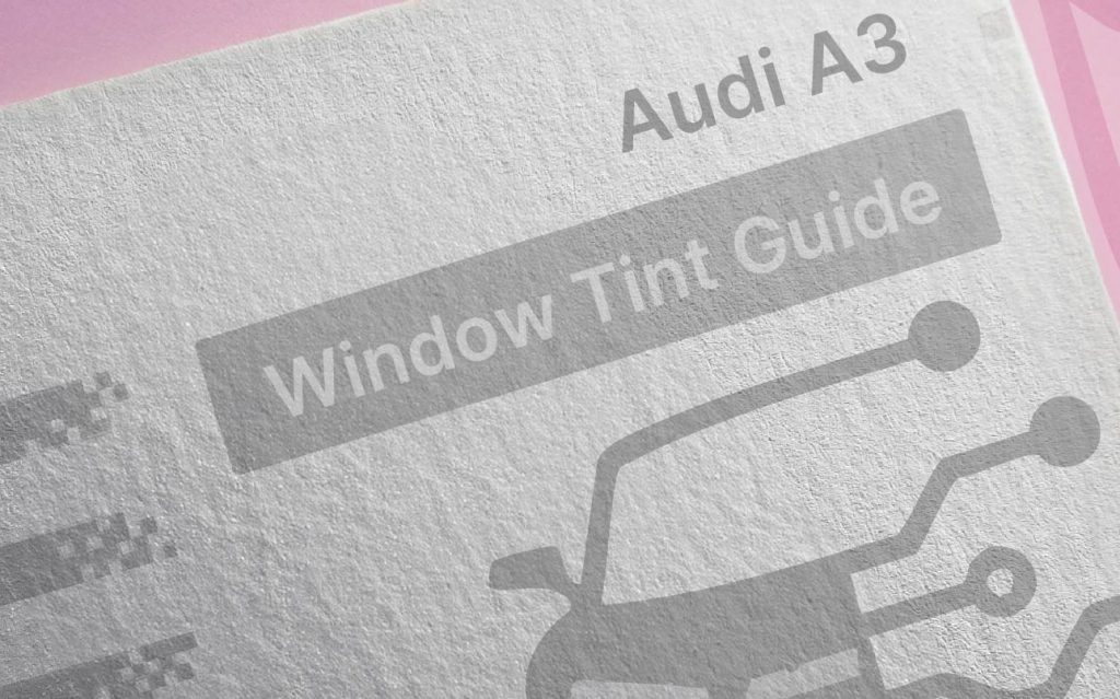 Tinted Windows Audi A3